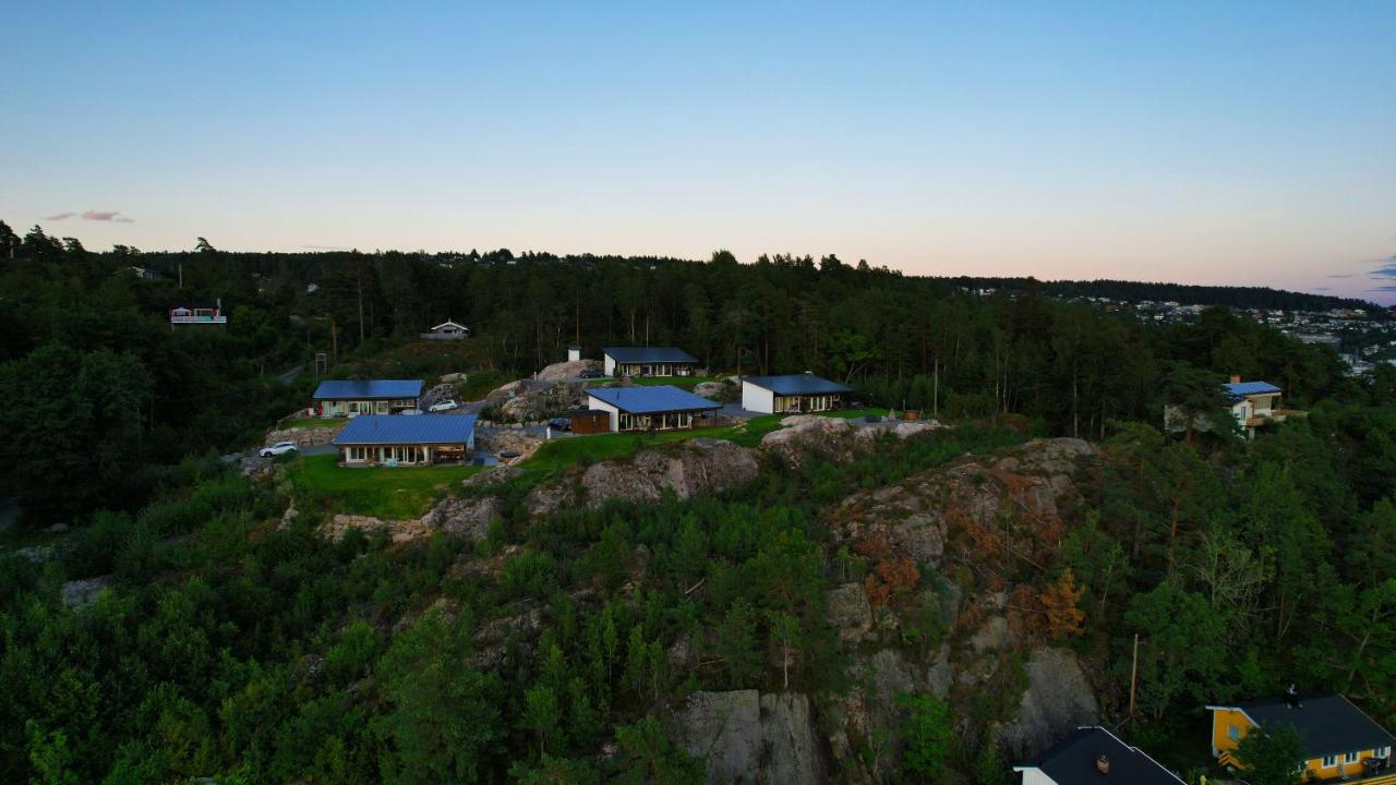 Funky Cabin With A Panoramic View Of The Oslofjord Nordre Frogn Exterior foto